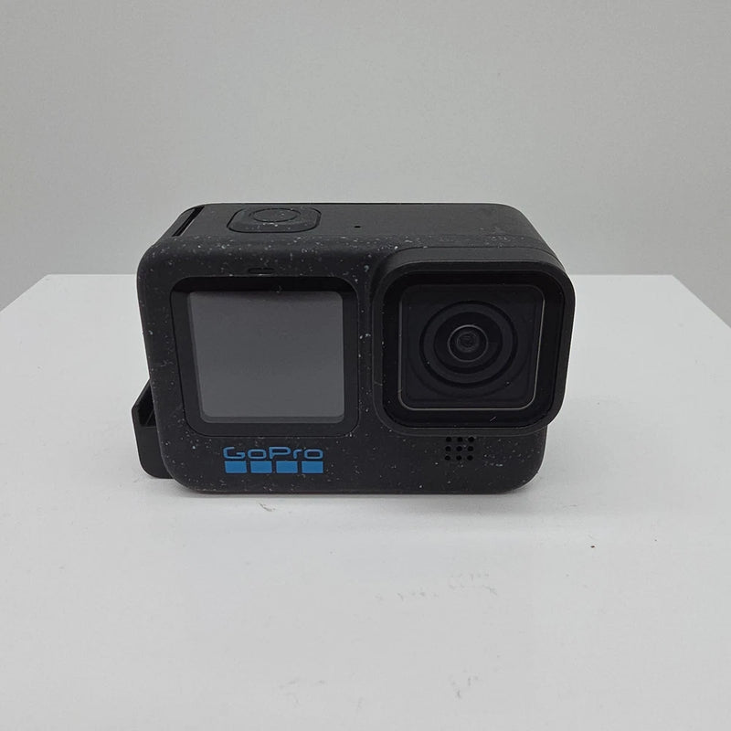 GoPro HERO12 Black action camera with front screen and wide lens