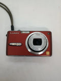 Panasonic LUMIX DMC-FX07 7.2MP Digital Camera -Black for Parts or Repair