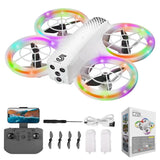 Mini Drone for Kids and Beginners With Cool LED Light - Drone with Camera 108...
