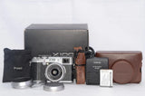 Fujifilm FinePix X100 Silver Boxed w/ Leather Case READ Tested JP