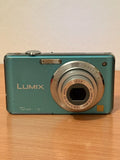 Panasonic Lumix DMC-FS62 Digital Camera 10MP 4x Optical Zoom Leica Lens Blue