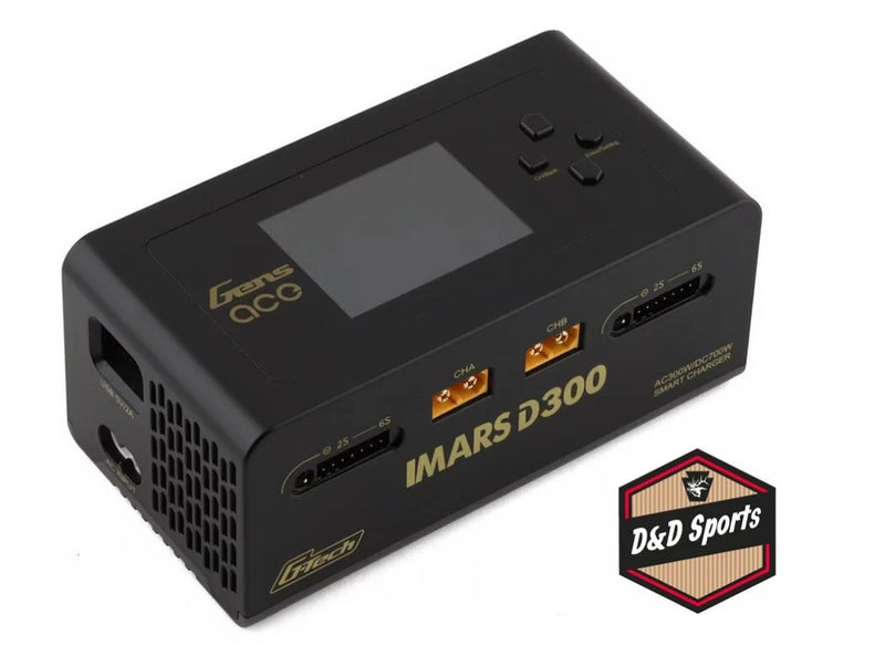 Gens Ace GEA300WD300-UB- IMARS D300 G-Tech AC/DC 300W/700W Battery Charger Battery