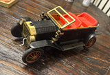 Vintage Japan Battery Op 1909 Ford Model T Tin Toy Car Old Timer Untested Battery