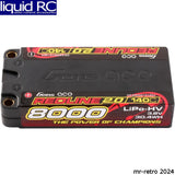 Gens Ace 80001S14D5 3.8v 8000mah 1s 140c Lihv 5.0mm Bullet Redline 2.0