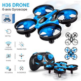 Mini Drone RTF 4CH 2.4G 6-Axis Gyro Headless Mode Lightweight Kids  Flight Gift