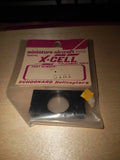 Aluminum bearing block replacement part in sealed X-Cell package, PN 0181