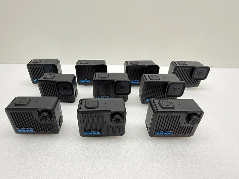LOT OF 10 DEFECTIVE GoPro - HERO Action Camera - Black CHDHF-131-AT - AS IS