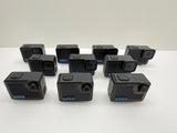 LOT OF 10 DEFECTIVE GoPro - HERO Action Camera - Black CHDHF-131-AT - AS IS