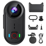 toberto 4K Thumb Action Camera, Mini Body Camera with WiFi, Magnetic Wearable