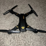 Visuo Siluroid Drone Quadcopter w/Camera Photo Video Gyro Light Untested