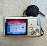 Panasonic Lumix DMC-TZ1 5MP Digital Camera10x Optical Zoom For Parts or Repair