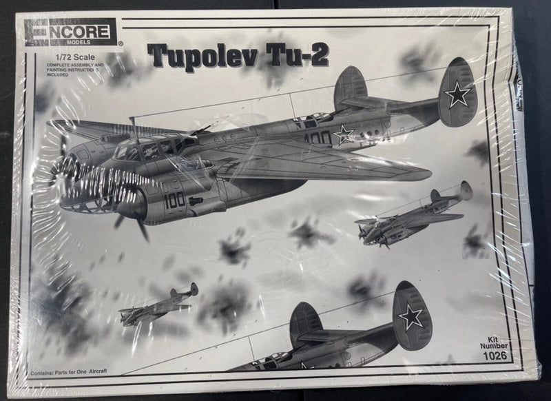 Encore Tupolev Tu-2 1026 1/72 FS NEW Model Kit ??Sullys Hobbies??
