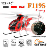 YUXIANG F119S(MD500) RC Helicopter 1/16 9CH GPS Optical Flow Brushless Airplane