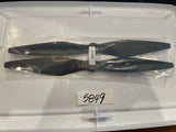 NEW DRONE PART PACK OF 2 10'' BLACK PROPS #450P10