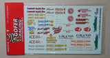 HOMETOWN SPONSORS 1:25 1:24 GOFER RACING DECALS CAR MODEL ACCESSORY 11016