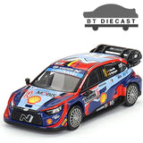 MINI GT HYUNDAI i20 N RALLY1 2023 RALLY MONTECARLO 3rd PLACE #11 1/64 MGT00710