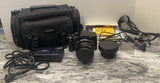 Panasonic Lumix DMC-FZ10 Digital Camera With Extra Lens Works Great