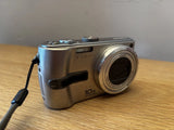 Panasonic Lumix DMC-TZ3 7.2MP Digital Camera - Silver - Untested No Battery