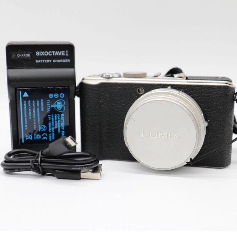 Panasonic LX3 Digital Camera Leica Lens Silver Used pre-owned condition