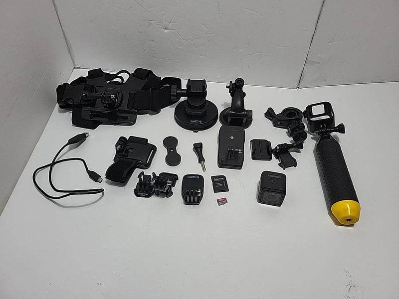 GoPro Hero Session C31413 w/ Accessories & Charger ?C Waterproof HD Cam TESTED