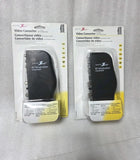 2 Pcs- Zenith RF Modulator Video Converter S-Video RCA Input to Coaxial Output