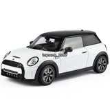 1/18 Mini Cooper S Model Car Diecast Toy Vehicle Kids Toys Boys Gifts White