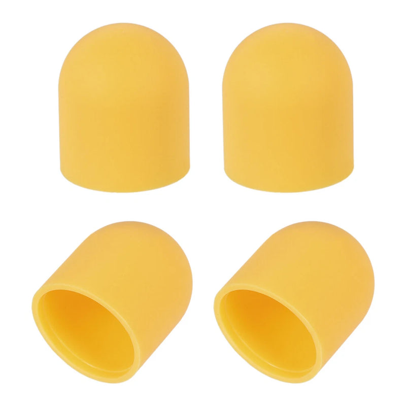 Set of four yellow silicone motor cover caps for DJI Spark