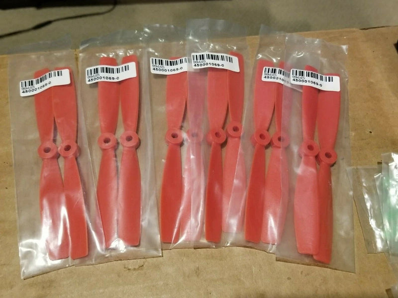6x Packs ORANGE 99457 Multirotor Propeller Mini Quadcopter 3" Prop (each side)