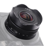 10mm F5.6 APS-C Wide Angle Fisheye Prime MF Lens for Fuji X-mount X-PRO3 Camera