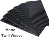 Carbon Fiber Plate 250x250mm 300x350mm Matte 3K for Drone Automotive