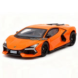 3'' Lamborghini Revuelto Model Toy Car Alloy Diecast Metal Toy Vehicle Orange