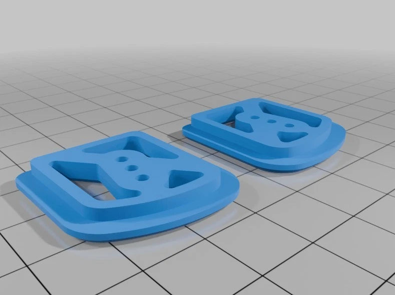 3D Printed Analog Cam Mount Insert for TBS Source One V6 FPV Drone Frame (2 PCS)