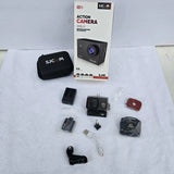 SJCAM SJ4K WiFi Action Camera with Waterproof Case and Accessories - New