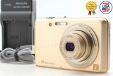 [Near MINT] Panasonic LUMIX DMC-FH7 16 MP Gold Japanese Language Only From JAPAN