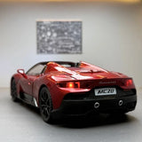 1:24 Maserati MC20 Alloy Diecast Model Car Convertible Toy w/ Sound Light Gift