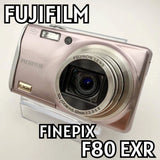 [Works OK] FUJIFILM FinePix F80 EXR Pink with charger Japan