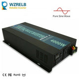 4000W Pure Sine Wave Power Inverter 110V DC to 120 /220V AC Car Power Motor RV