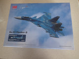 Hobbymaster HA6408 SU-33 Flanker D 1st Av Sqn Russian Navy 2016 Untouched