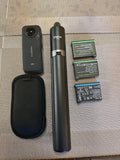 Insta360 X3 5.7K 360 Action Camera Bundle 1TB microSD 3 Batteries Selfie Stick