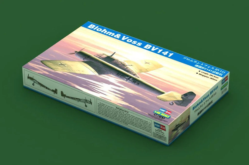 Blohm & Voss BV-141 1/48 model kit box with aircraft artwork