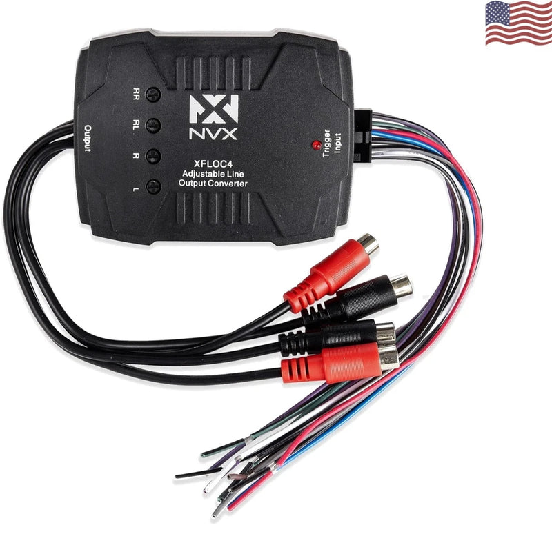 Full-Range 4-Channel Line Output Converter with DC Trigger - Audiophile Choice