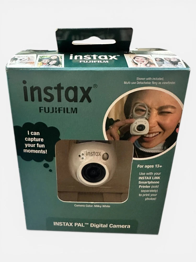 Fujifilm Instax Pal Digital Camera Milky White-New in Box