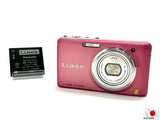 Panasonic LUMIX DMC-FX77 12.1MP 5x Compact Digital Camera Pink JAPAN (61188MK1)W