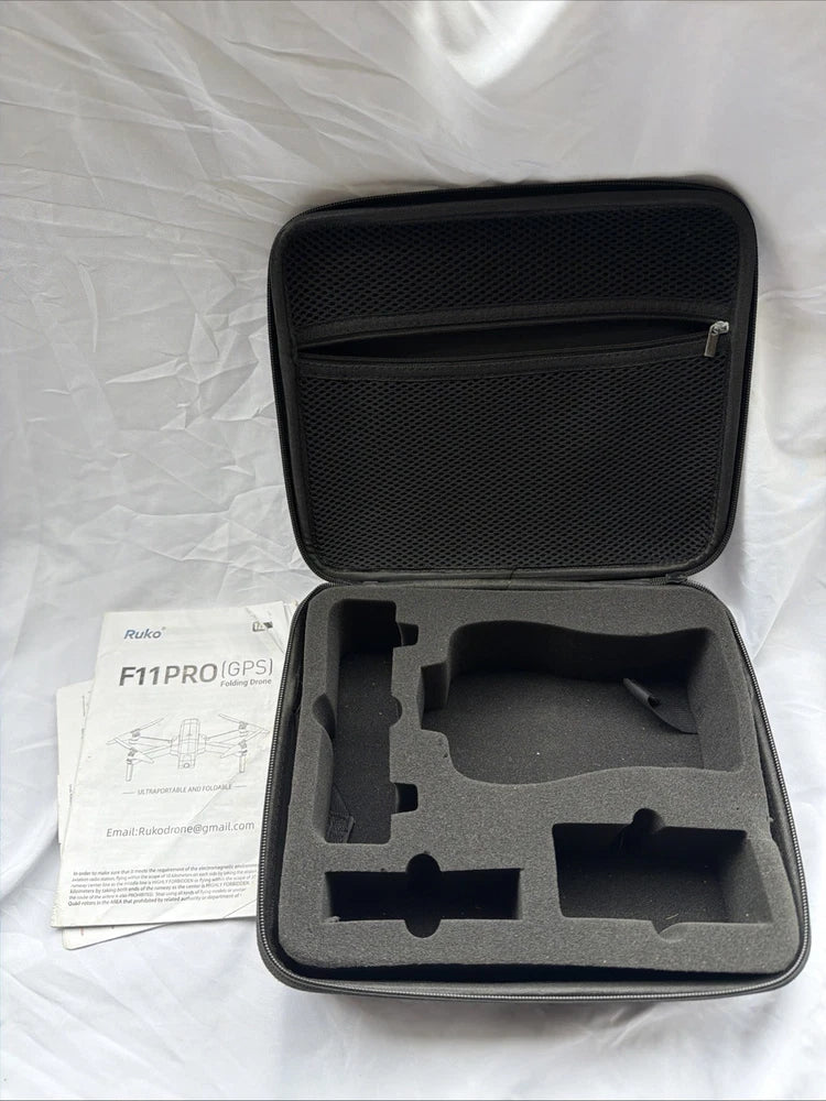 Ruko F11 Pro 4K GPS Camera Drone CASE AND MANUAL ONLY