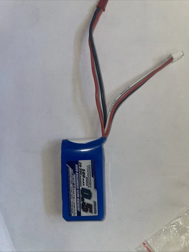 TURNIGY 500mAh 2S 7.4V 20C LIPO BATTERY JST RC CAR TRUCK PLANE FOAMIES HELI QUAD Battery