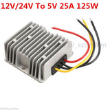Voltage STEP-DOWN BUCK Power DC Converter Step Down Regulator 12V/24V To 5V 25A