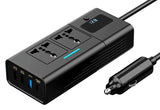 200W Car Power Inverter 12V To AC 110V/220V Auto Converter 4-USB Multi-function