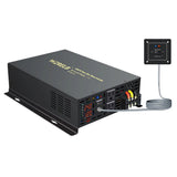 Power Inverter 1500W  24V to 120V Pure Sine Wave LED Display RV Remote Control