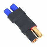 RC EC3 to HXT 5.5mm adapter, black housing, gold male plug