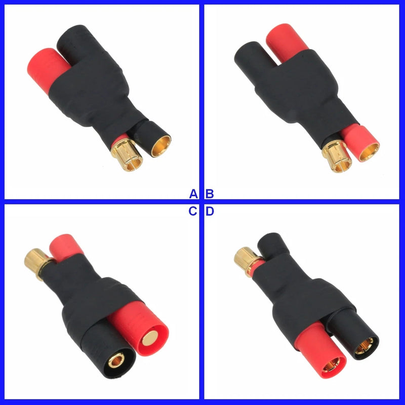 HV HXT8mm to AS150 No Wires Adapter For Plane Truck Boat LiPo Battery Toy Hobby